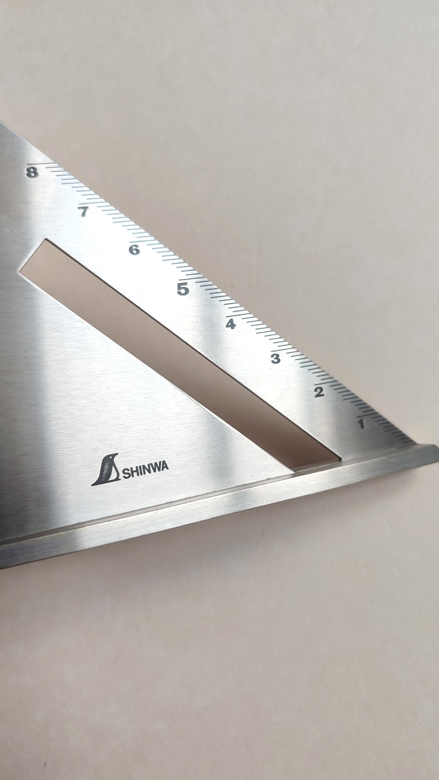 Équerre japonaise 100mm "Shinwa" Onglet 45°