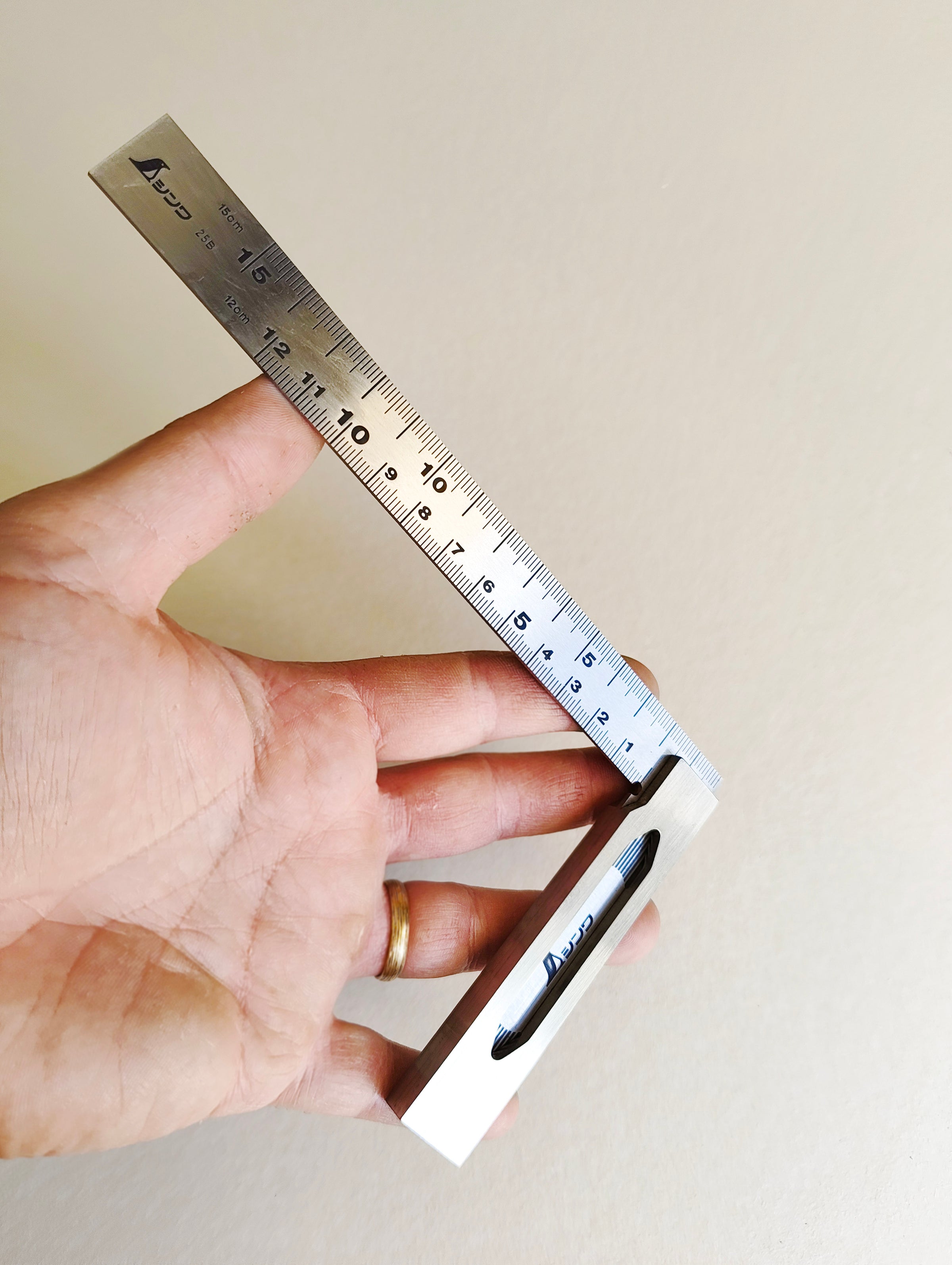 Équerre japonaise 15cm "Shinwa"