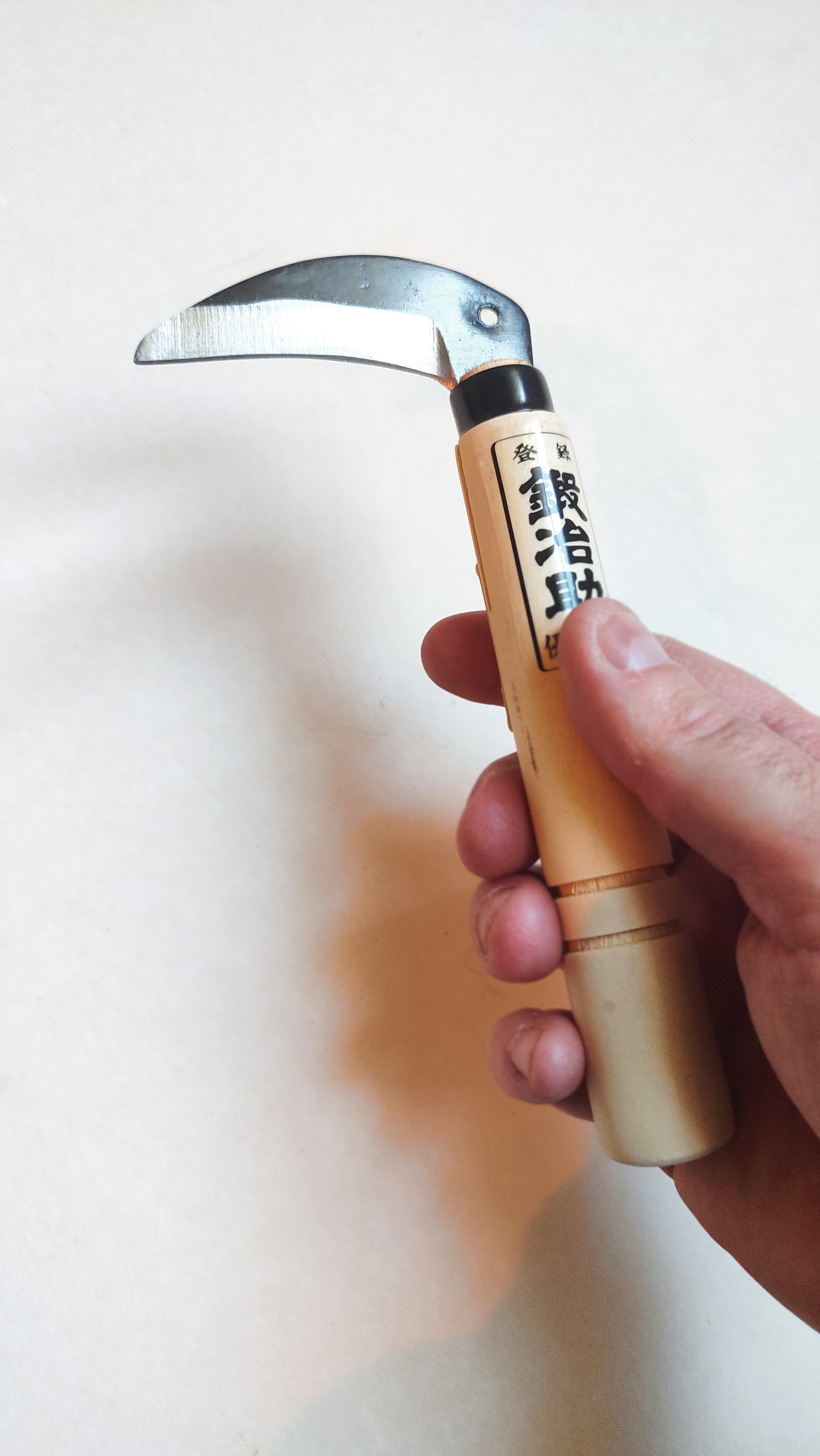 Micro faucille de jardinage japonaise "kama" 75mm