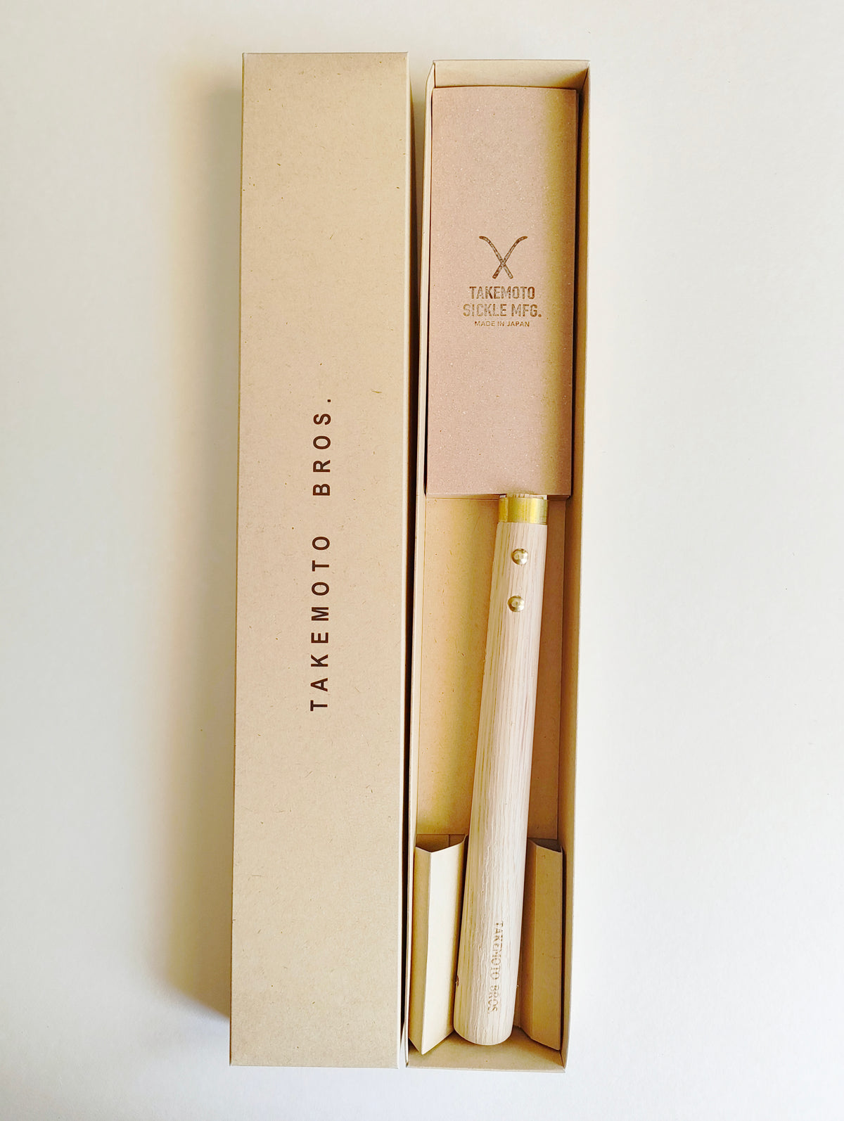 Faucille de rempotage japonaise "Kama" 165mm "Takemoto"