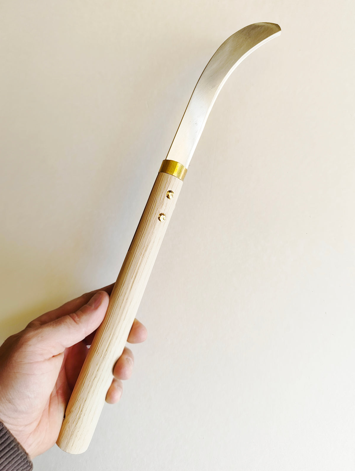 Faucille de rempotage japonaise "Kama" 165mm "Takemoto"