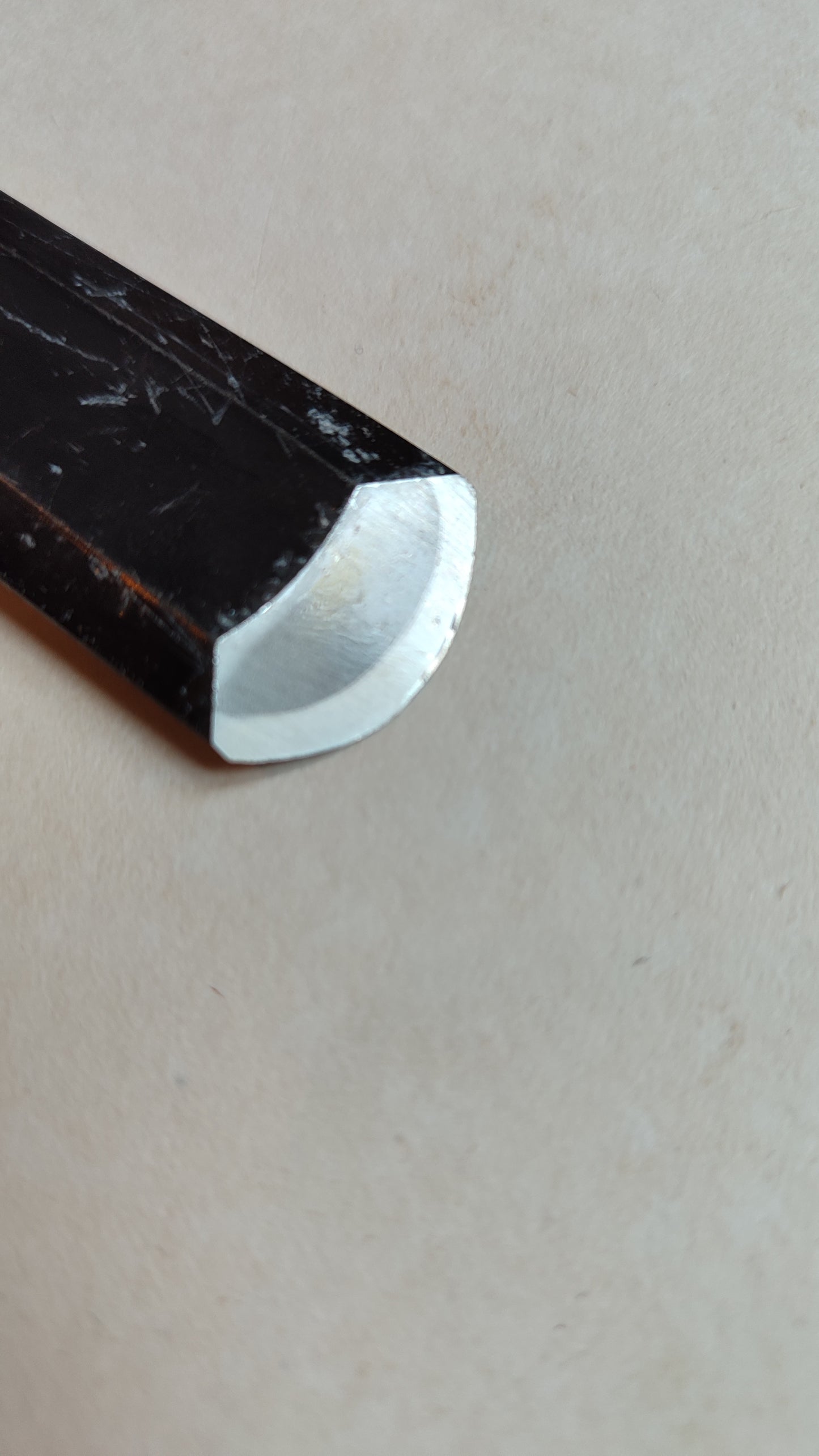Gouge  japonaise "Sotomaru Nomi" 24mm Mitsuhiro