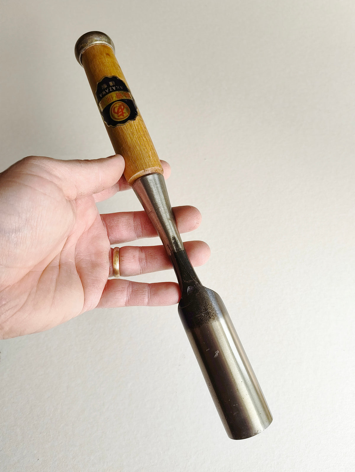 Grande gouge japonaise "Uchimaru nomi" 30mm "Akazawa"