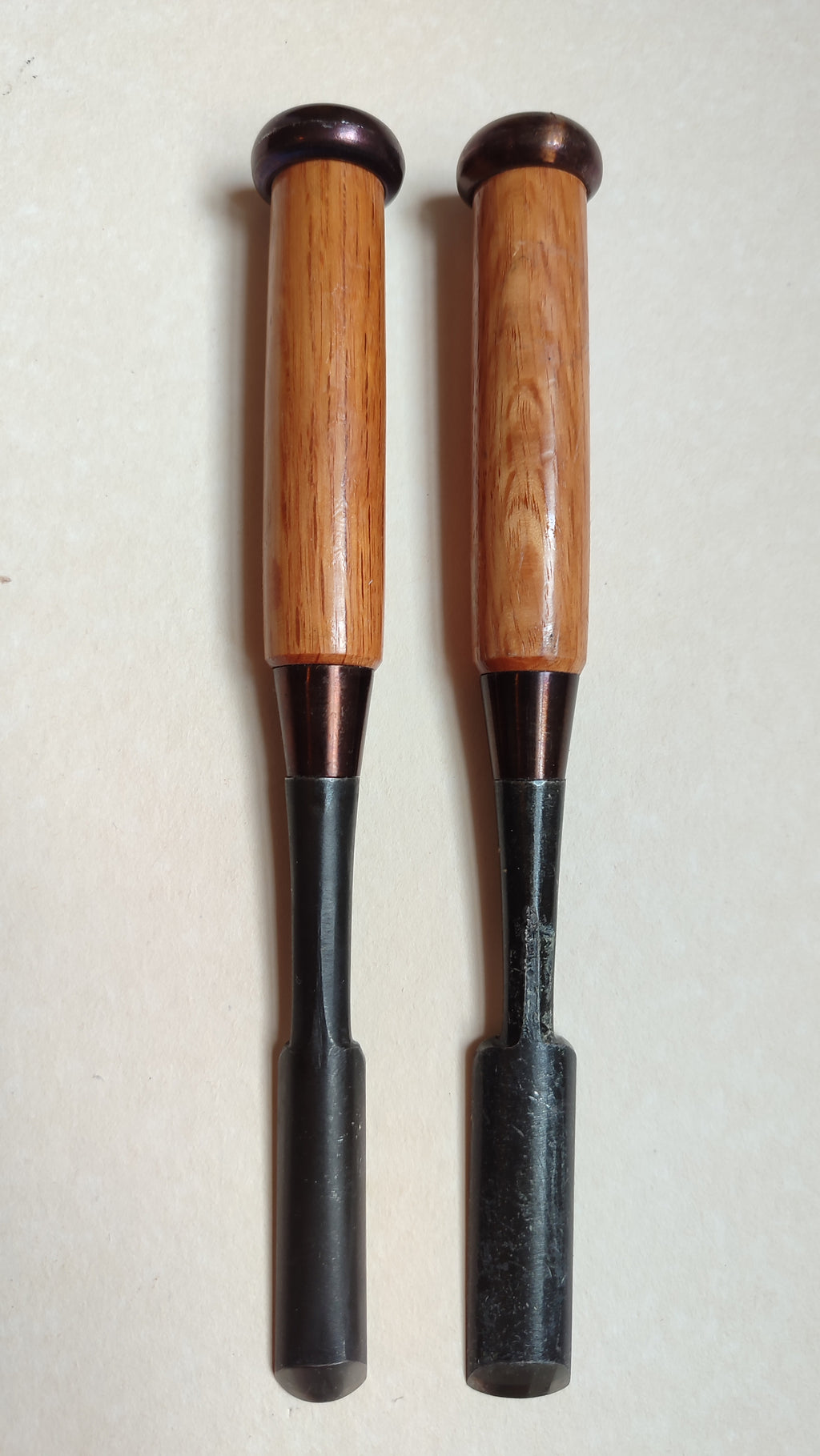Duo de gouges japonaises "Uchimaru nomi" 15 & 18mm