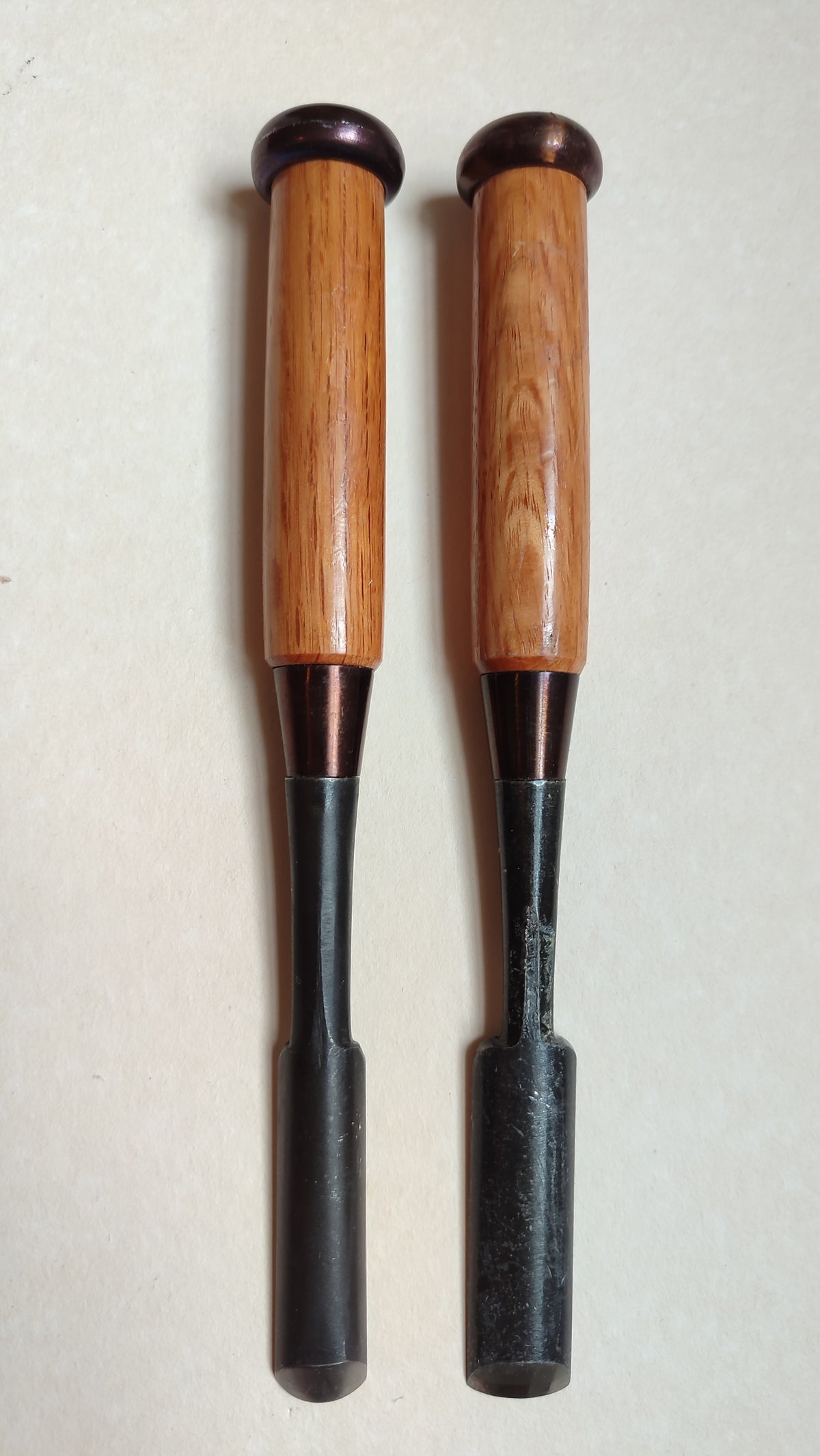 Duo de gouges japonaises "Uchimaru nomi" 15 & 18mm