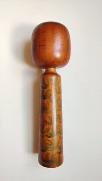 Trés grande poupée japonaise en bois "Kokechi" 365mm "Issetsu Kuribayashi"