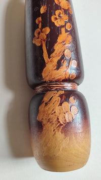 Trés grande poupée japonaise en bois "Kokechi" 435mm "Komura Sato"