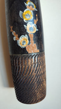 Trés grande poupée japonaise en bois "Kokechi" 450mm "Sato Koson"