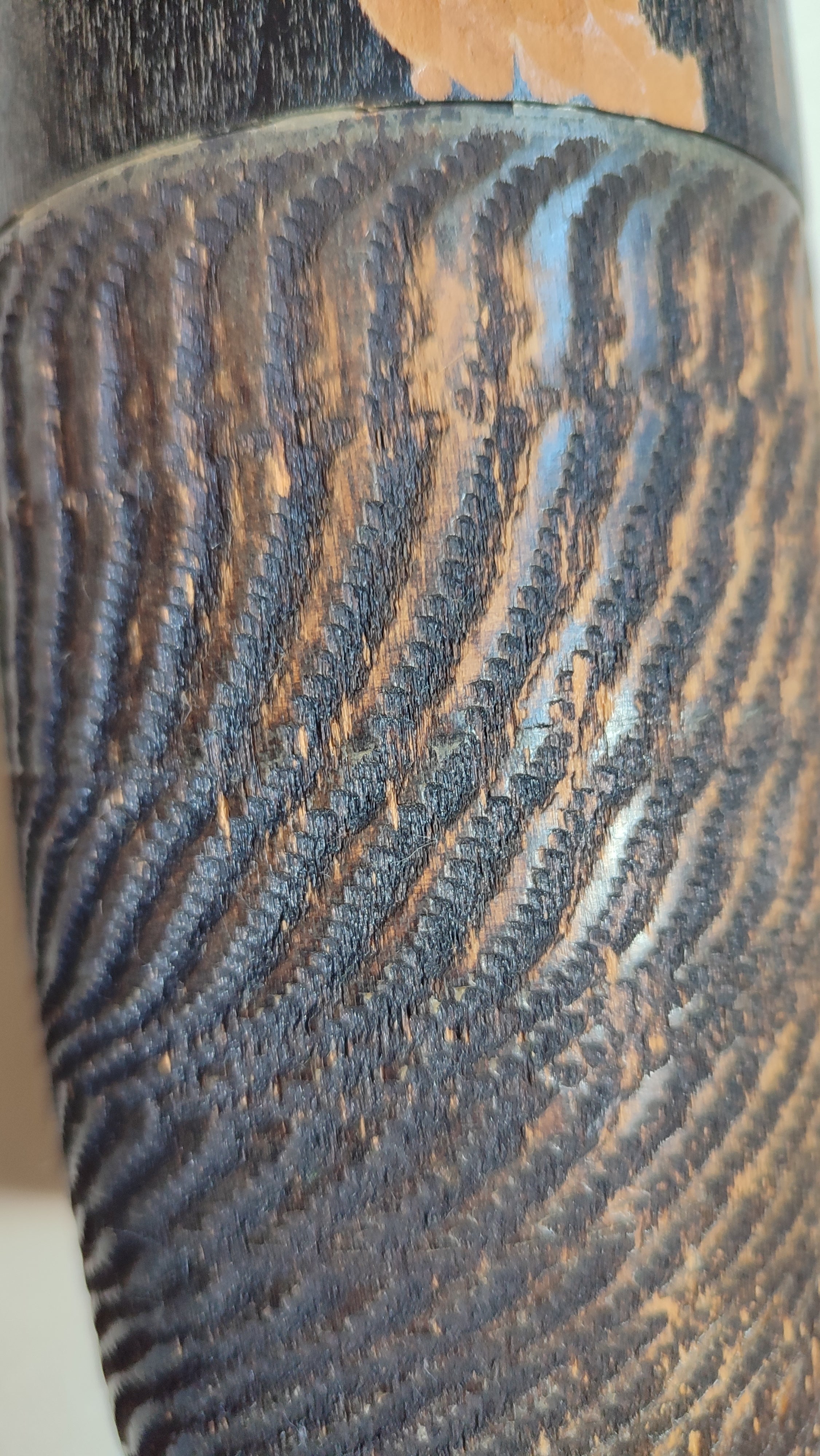 Trés grande poupée japonaise en bois "Kokechi" 450mm "Sato Koson"