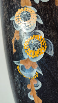 Trés grande poupée japonaise en bois "Kokechi" 450mm "Sato Koson"