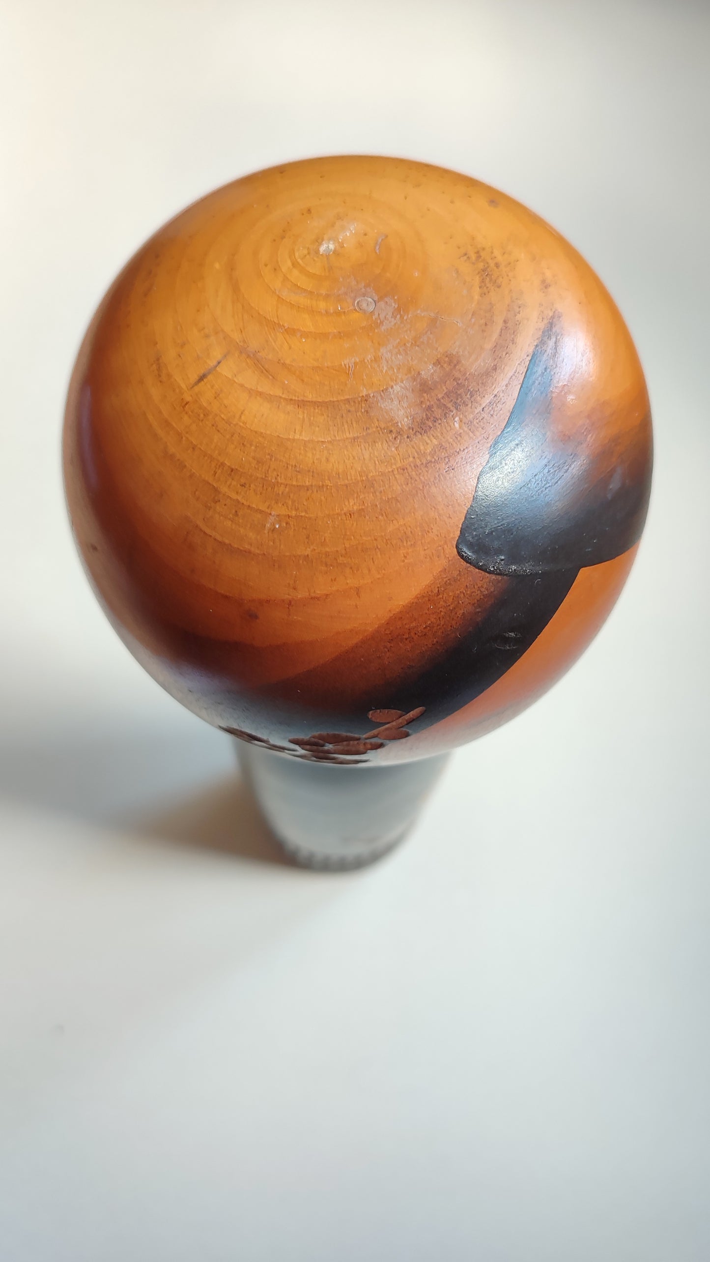 Trés grande poupée japonaise en bois "Kokechi" 450mm "Sato Koson"