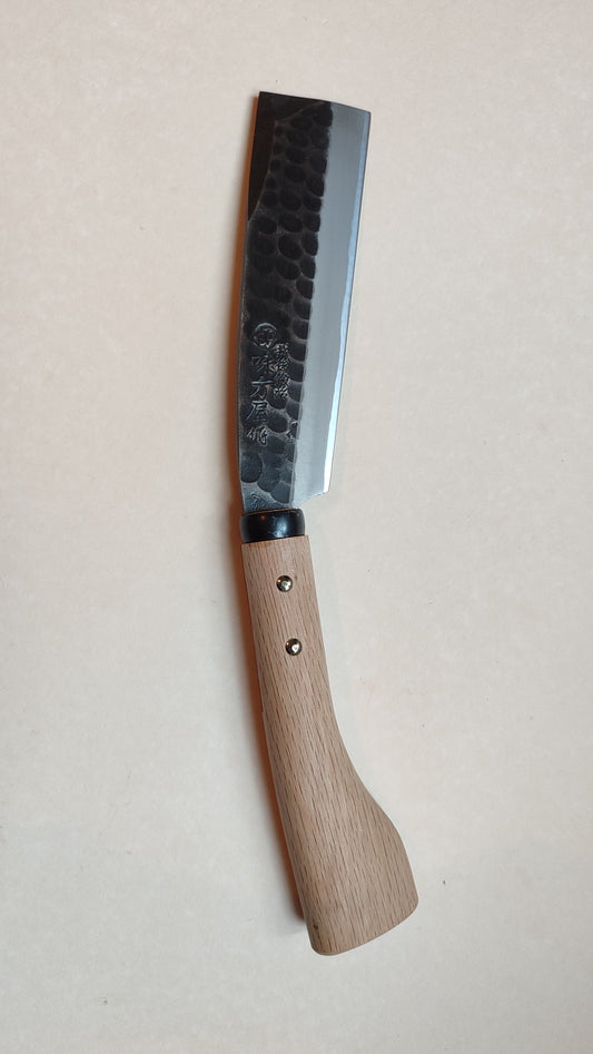 Hachette japonaise "Nata" 165mm "Ajikataya" double biseaux