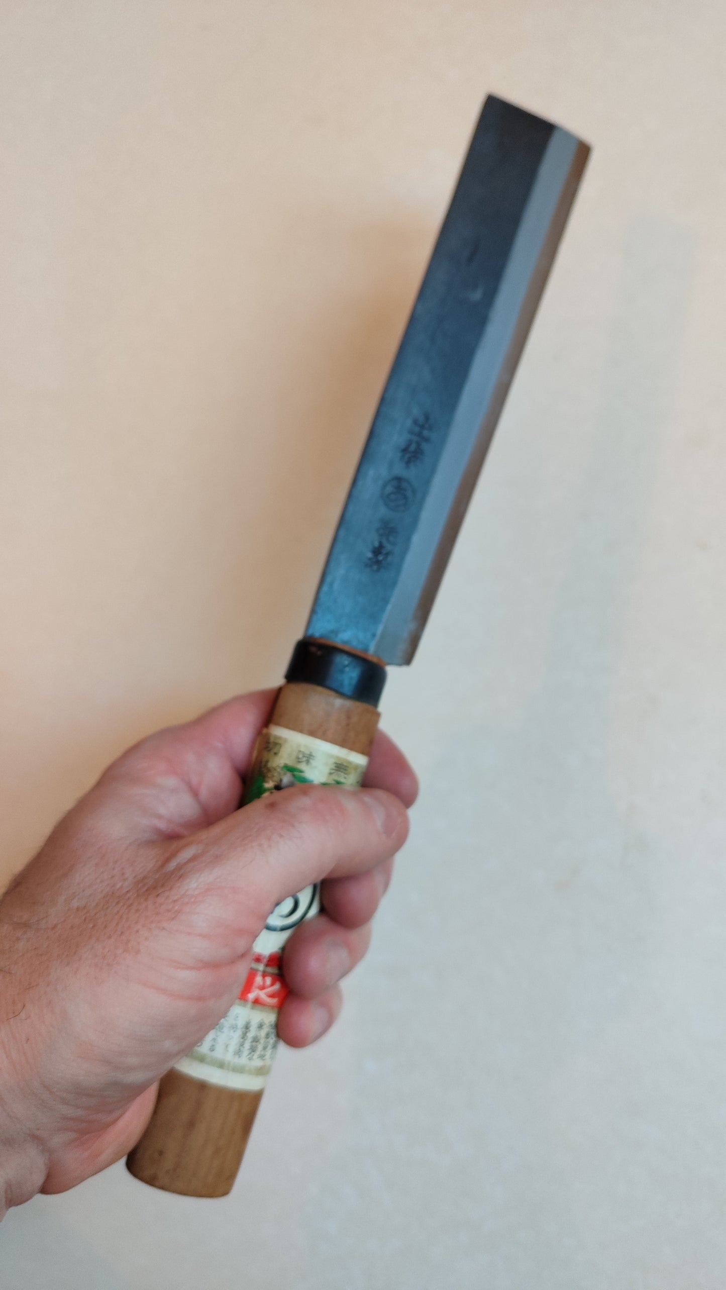 Petite hachette japonaise à double biseau "Nata" 165mm "Tosa"