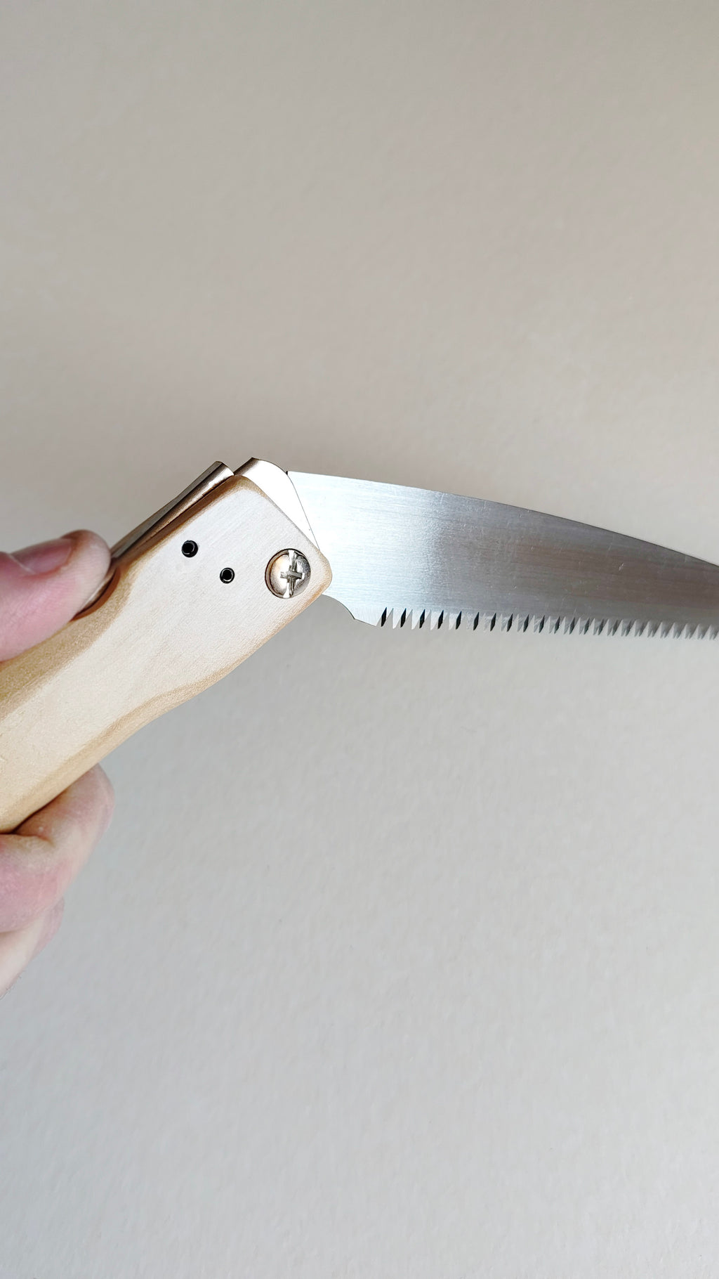 Scie japonaise de jardinage pliante "Kataba" 180mm "Hishika"