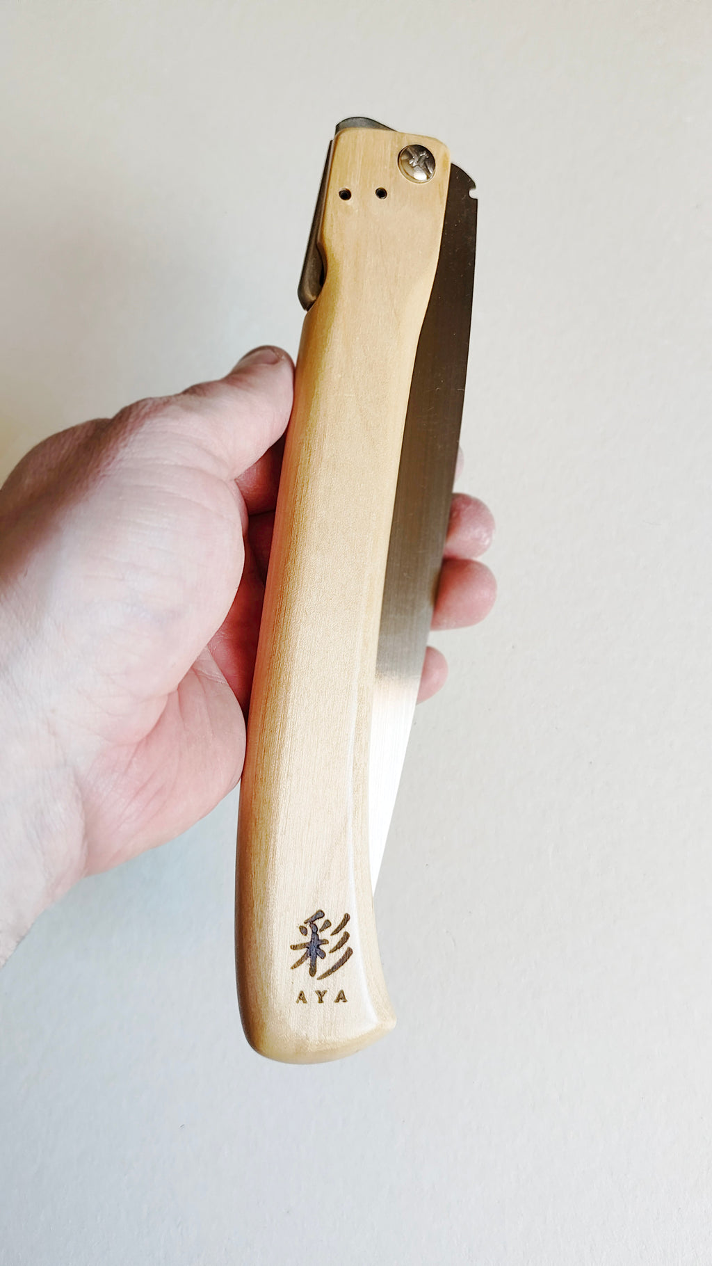 Scie japonaise de jardinage pliante "Kataba" 180mm "Hishika"