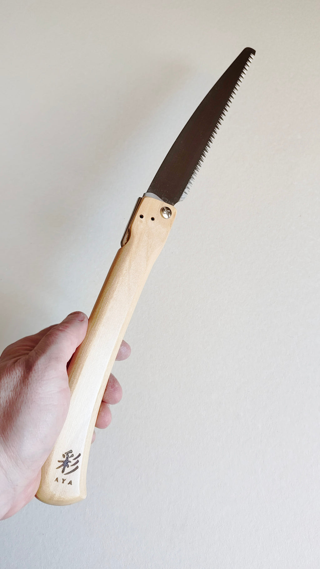 Scie japonaise de jardinage pliante "Kataba" 180mm "Hishika"