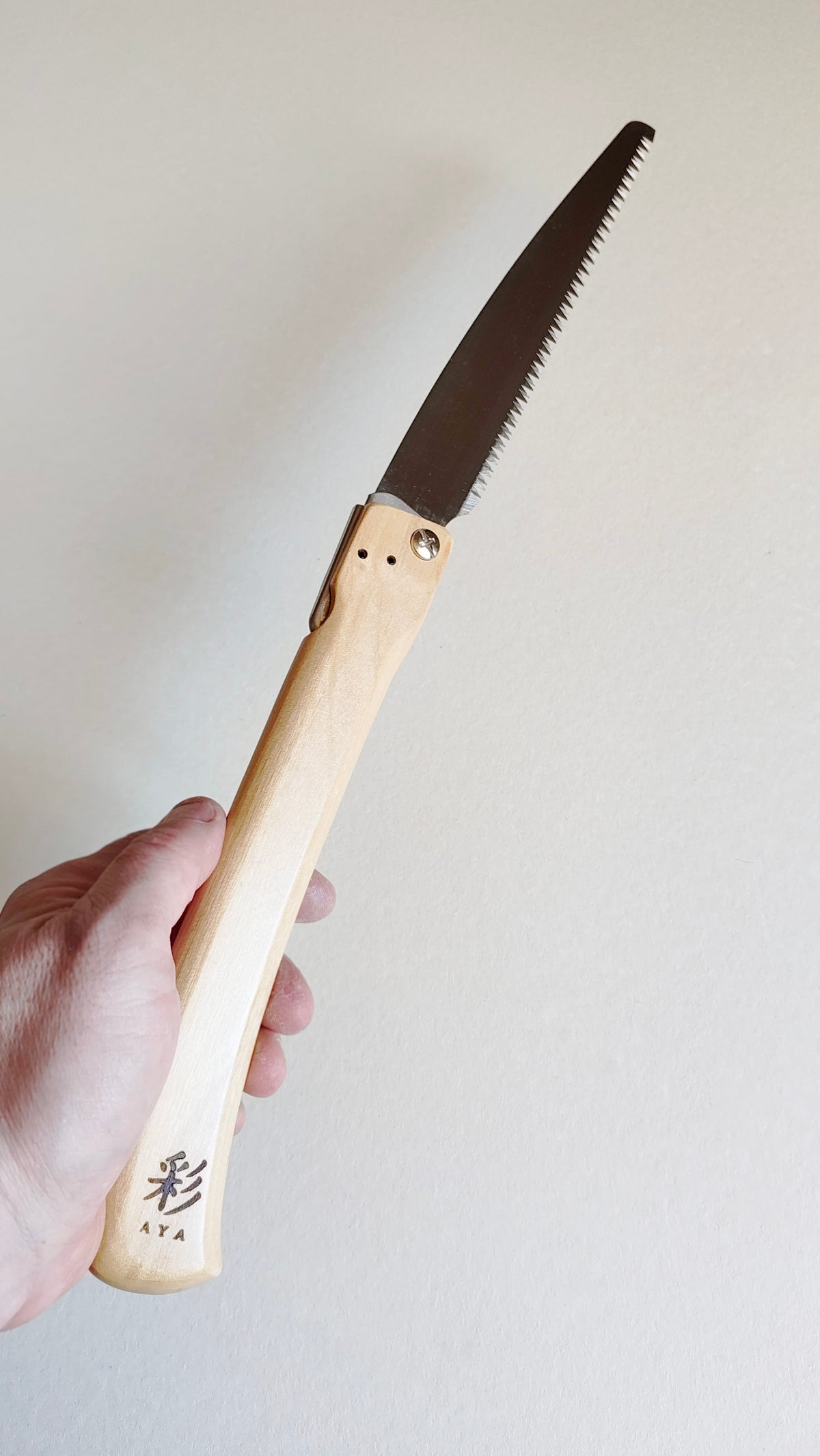 Scie japonaise de jardinage pliante "Kataba" 180mm "Hishika"