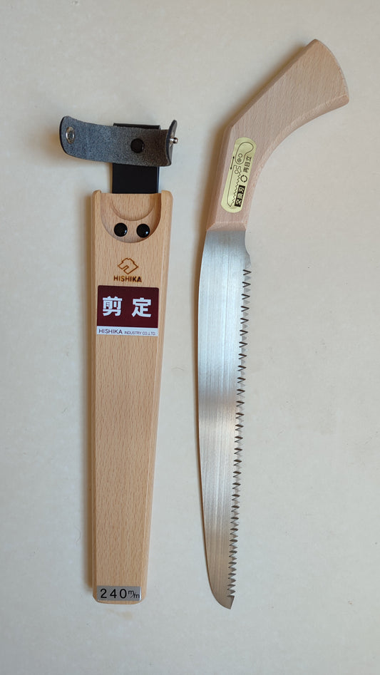 Scie japonaise de jardinage "Kataba" 240mm "Hishika"