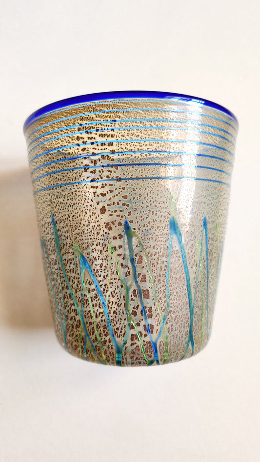 Jarre à eau en verre pour la cérémonie du thé "Mizuya Tsubo" 170mm