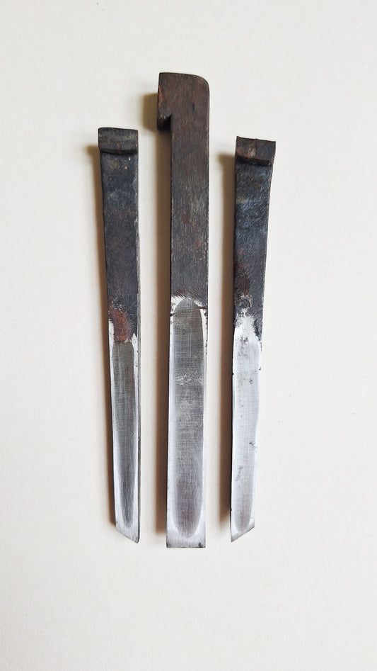 Lames de rechange pour rabot bouvet japonais "Kikaï shakuri kanna" 12mm