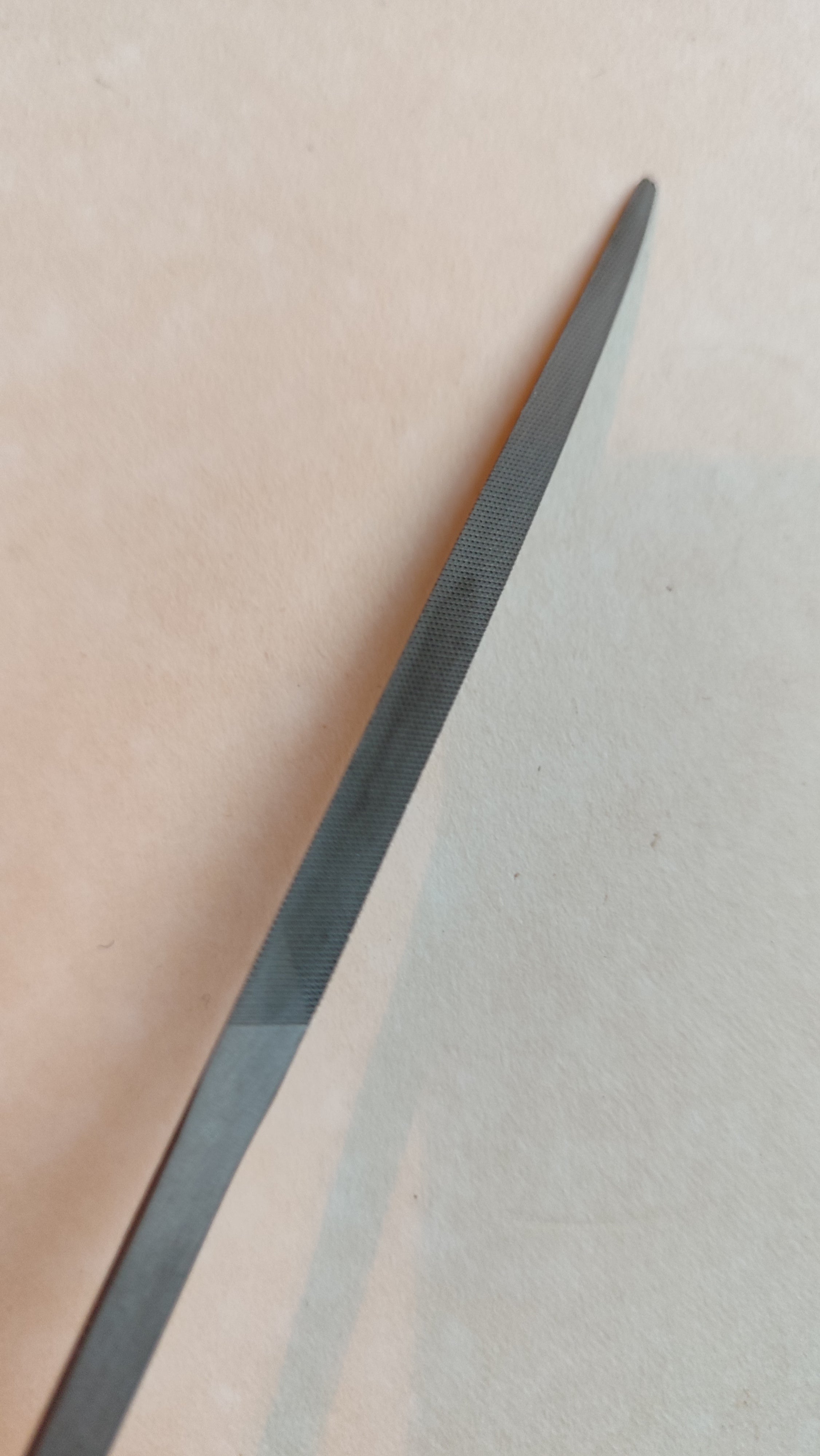 Petite lime extra fine demi ronde 5mm S345 Steel