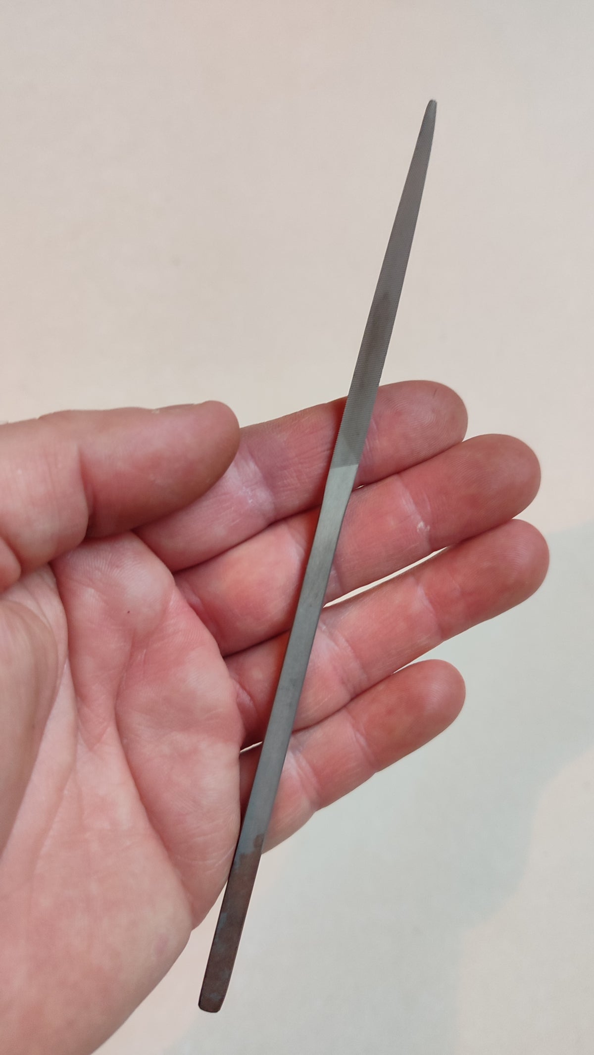 Petite lime extra fine demi ronde 5mm S345 Steel