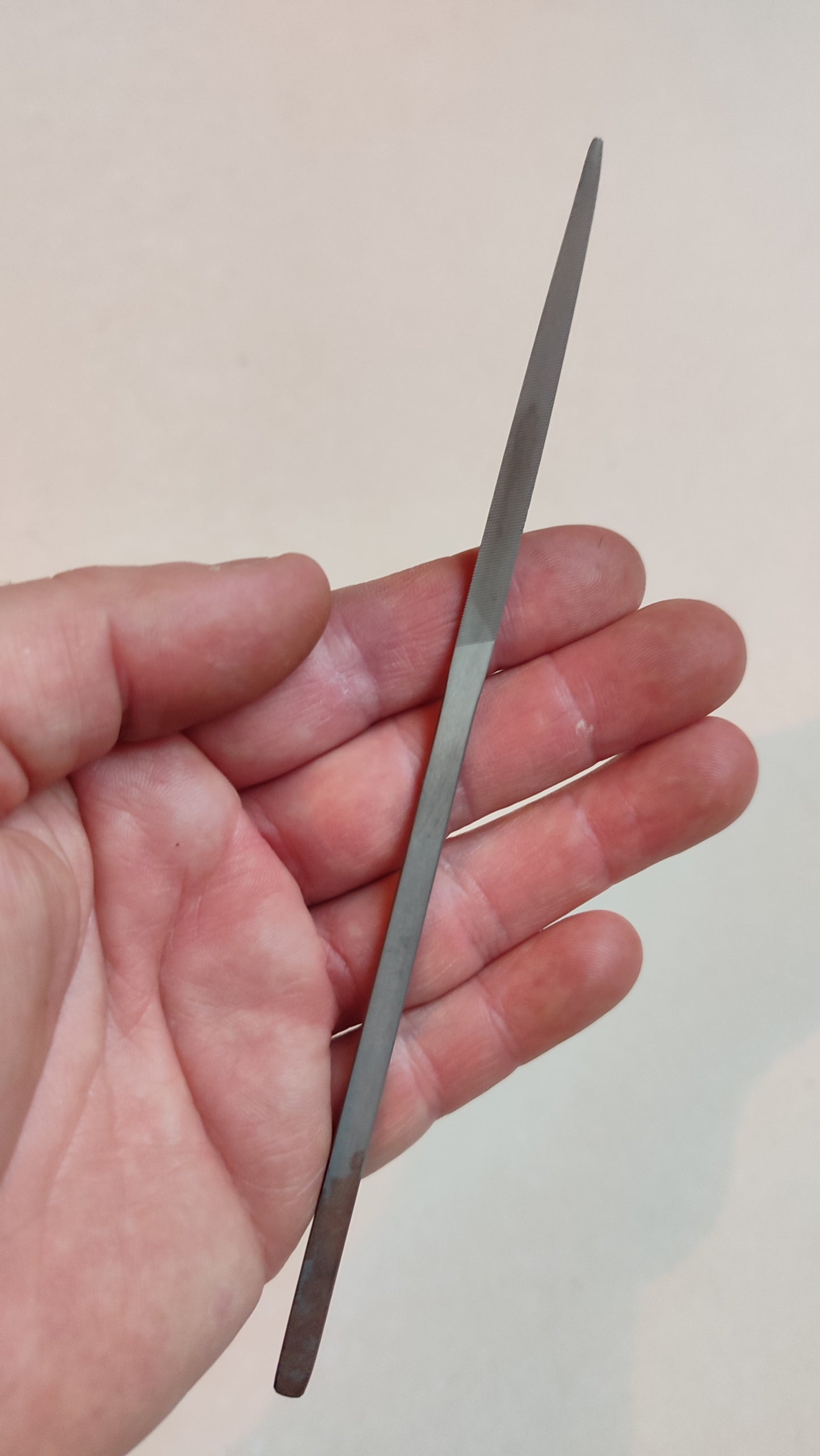 Petite lime extra fine demi ronde 5mm S345 Steel