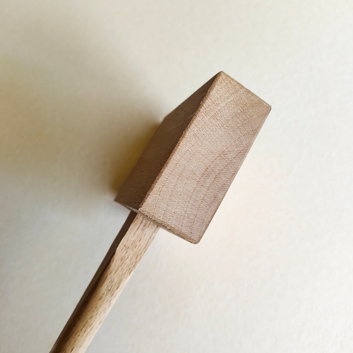 Petit maillet plat en chêne blanc du Japon "Kozuchi" 80mm