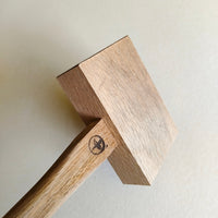 Maillet plat en chêne blanc du Japon "Kozuchi" 100mm