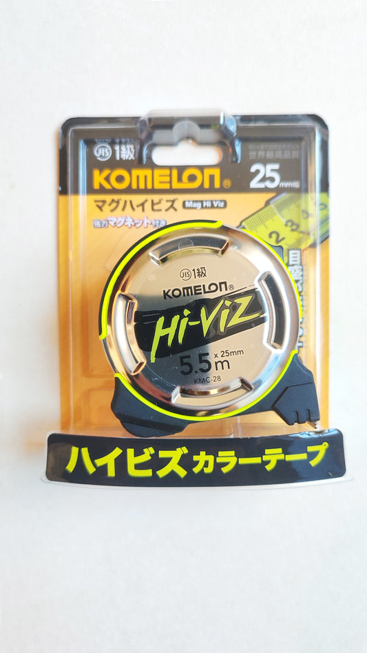 Mètre ruban Hi-Viz 5M  "KOMELEON"