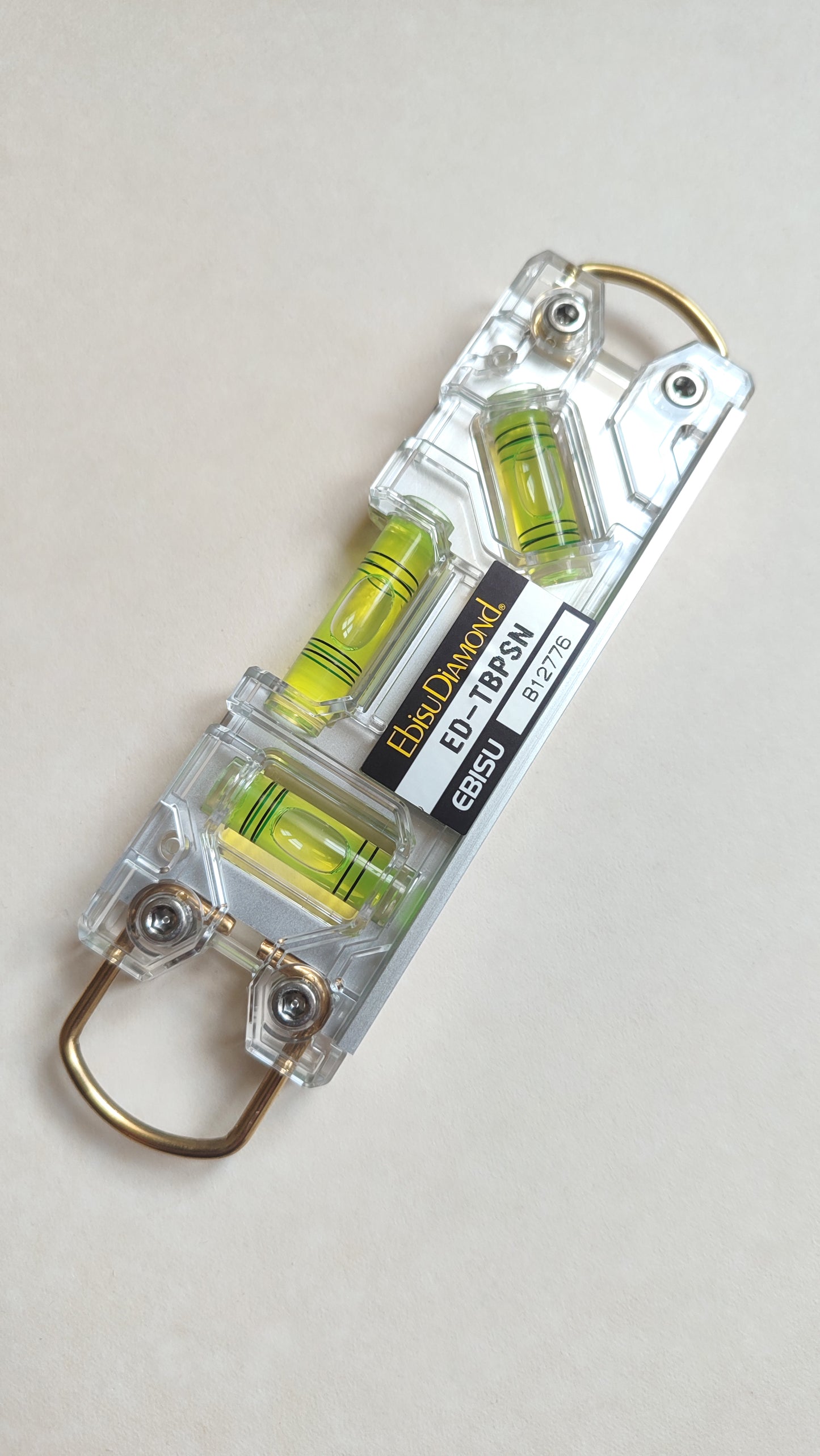 Niveau à bulle crystal magnétique "Ebisu"