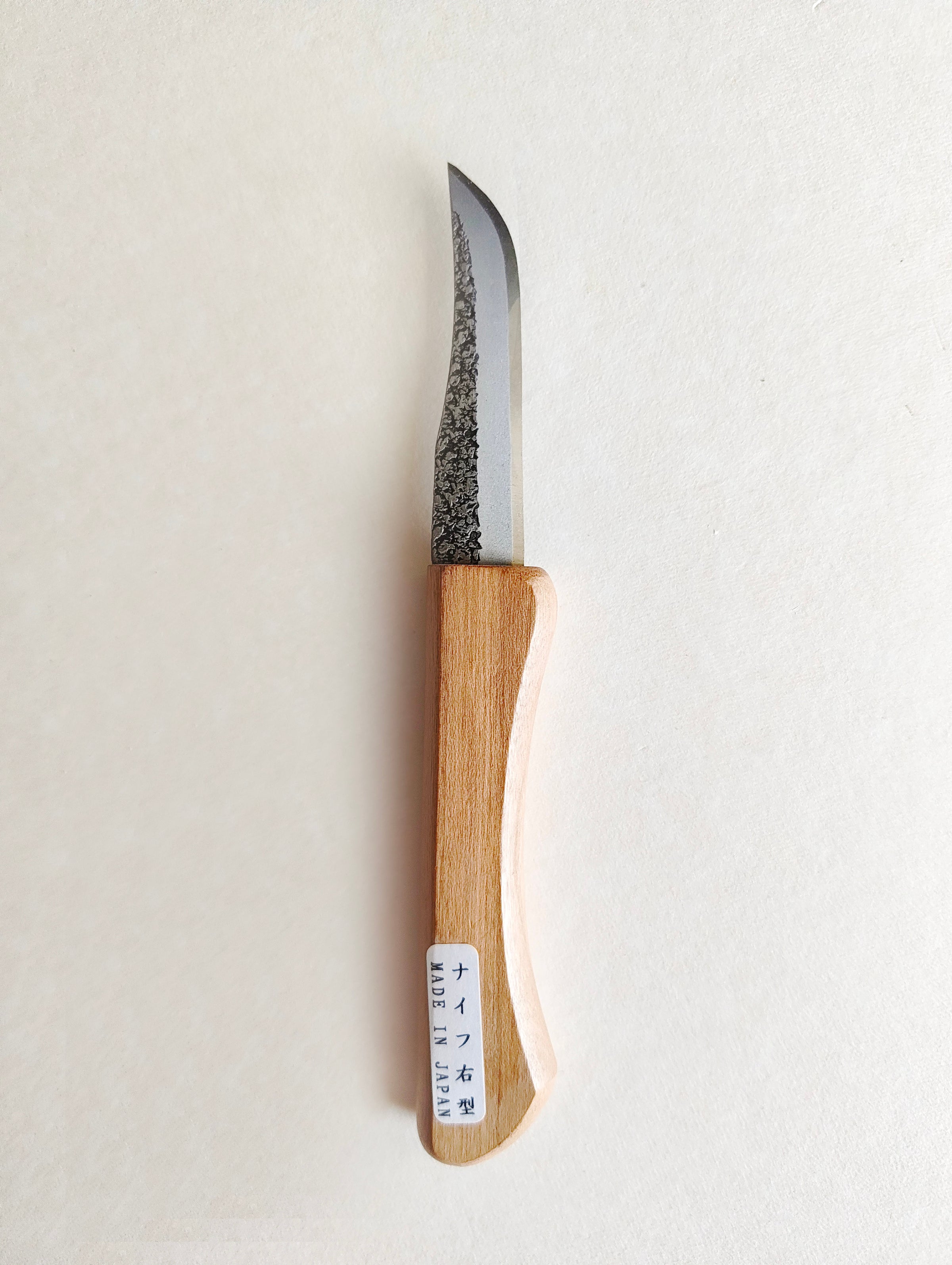 Couteau de sculpteur japonais "Naifu-gata Migi" 60mm "Mikihisa"
