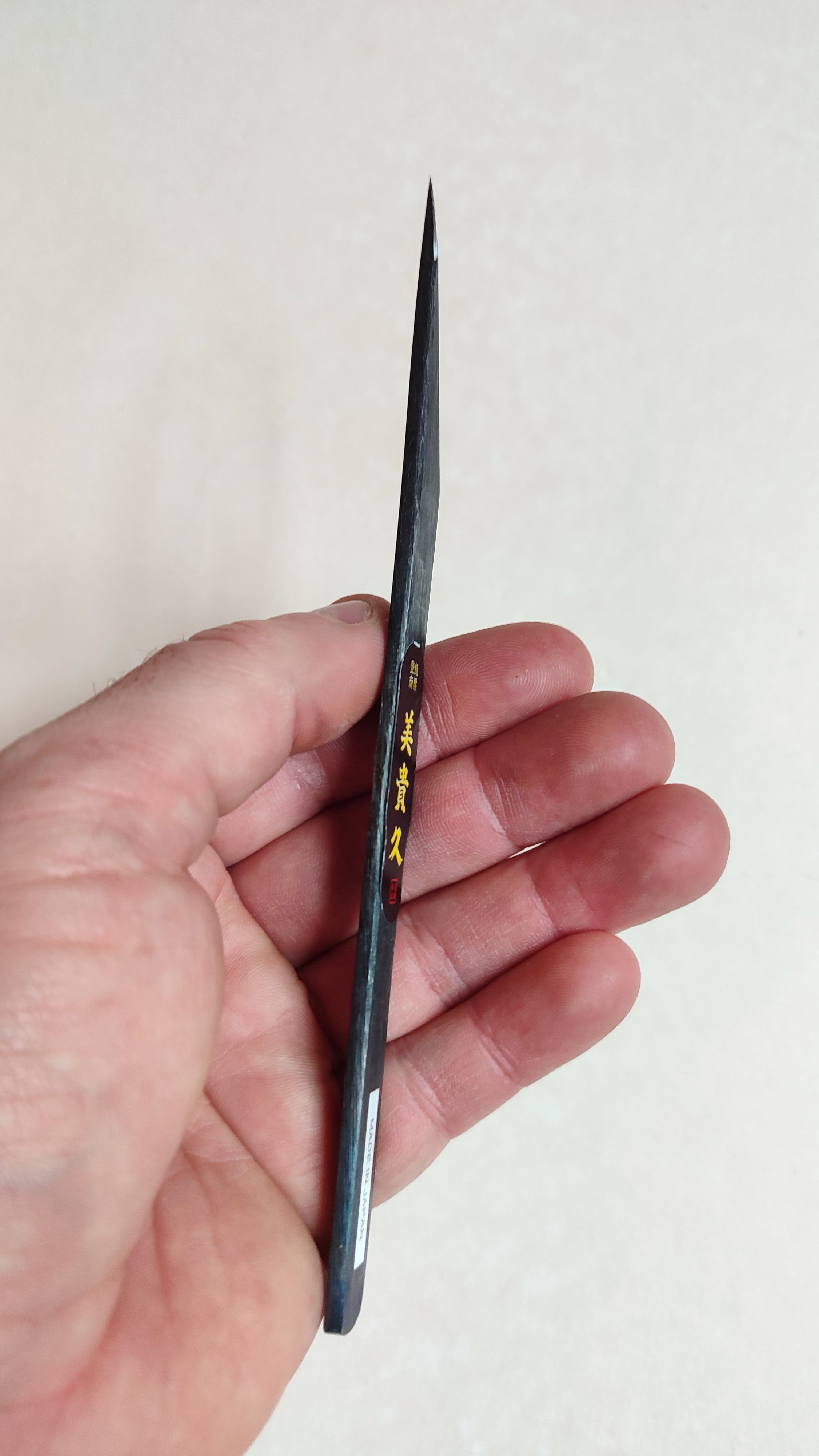 Couteau japonais kiridashi 12mm "Mikihisa"