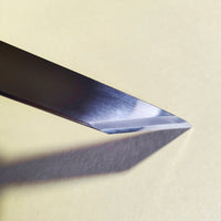Couteau japonais Kiridashi Yoshihide Sakamitsu poli