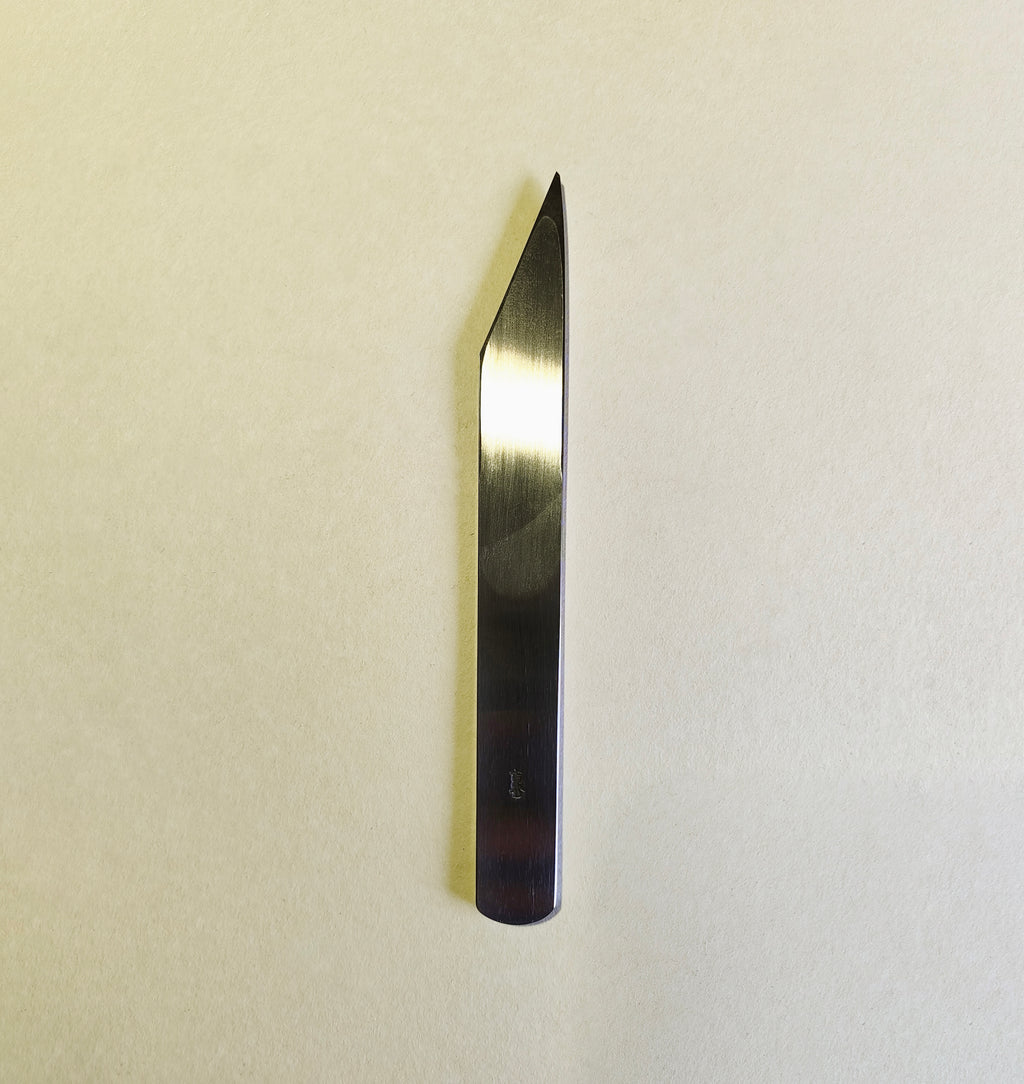Couteau japonais Kiridashi Yoshihide Sakamitsu poli