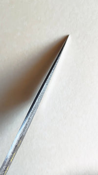 Couteau japonais kiridashi "Mikihisa" 30mm "Tsuchime"