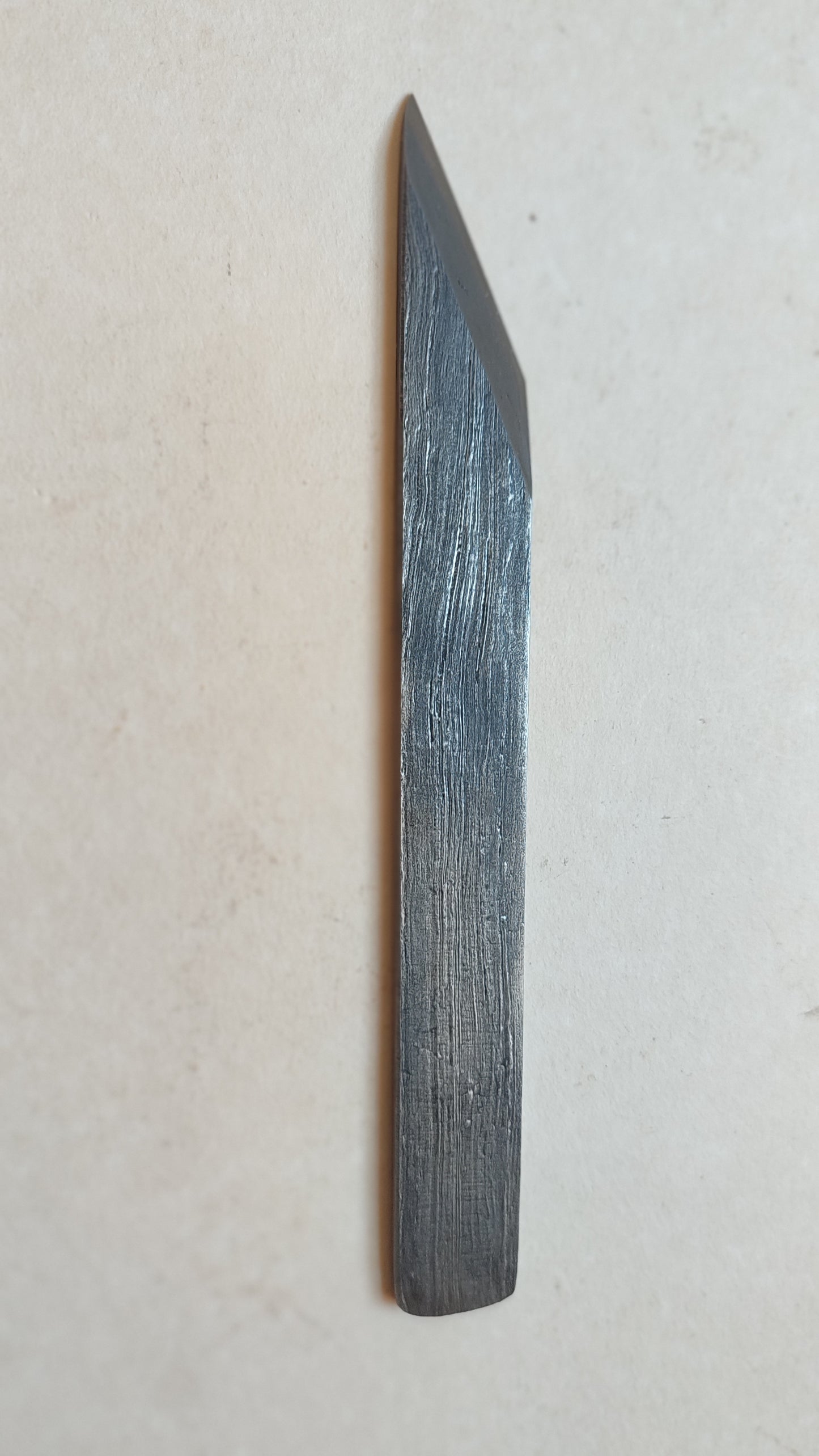 Magnifique couteau japonais type tranchet "Kiridashi" 22mm "Keizan Ishibashi"