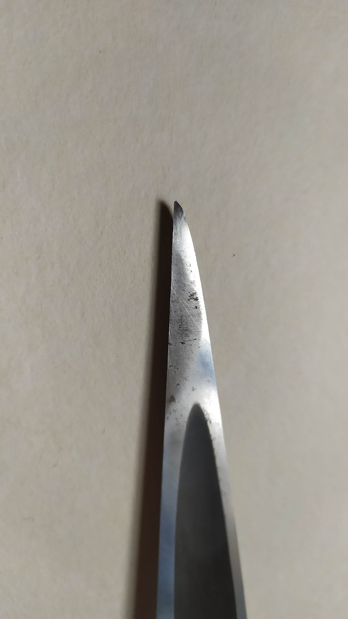 Magnifique Couteau Japonais type Tranchet "Kiridashi" 85mm "Sukemaru"