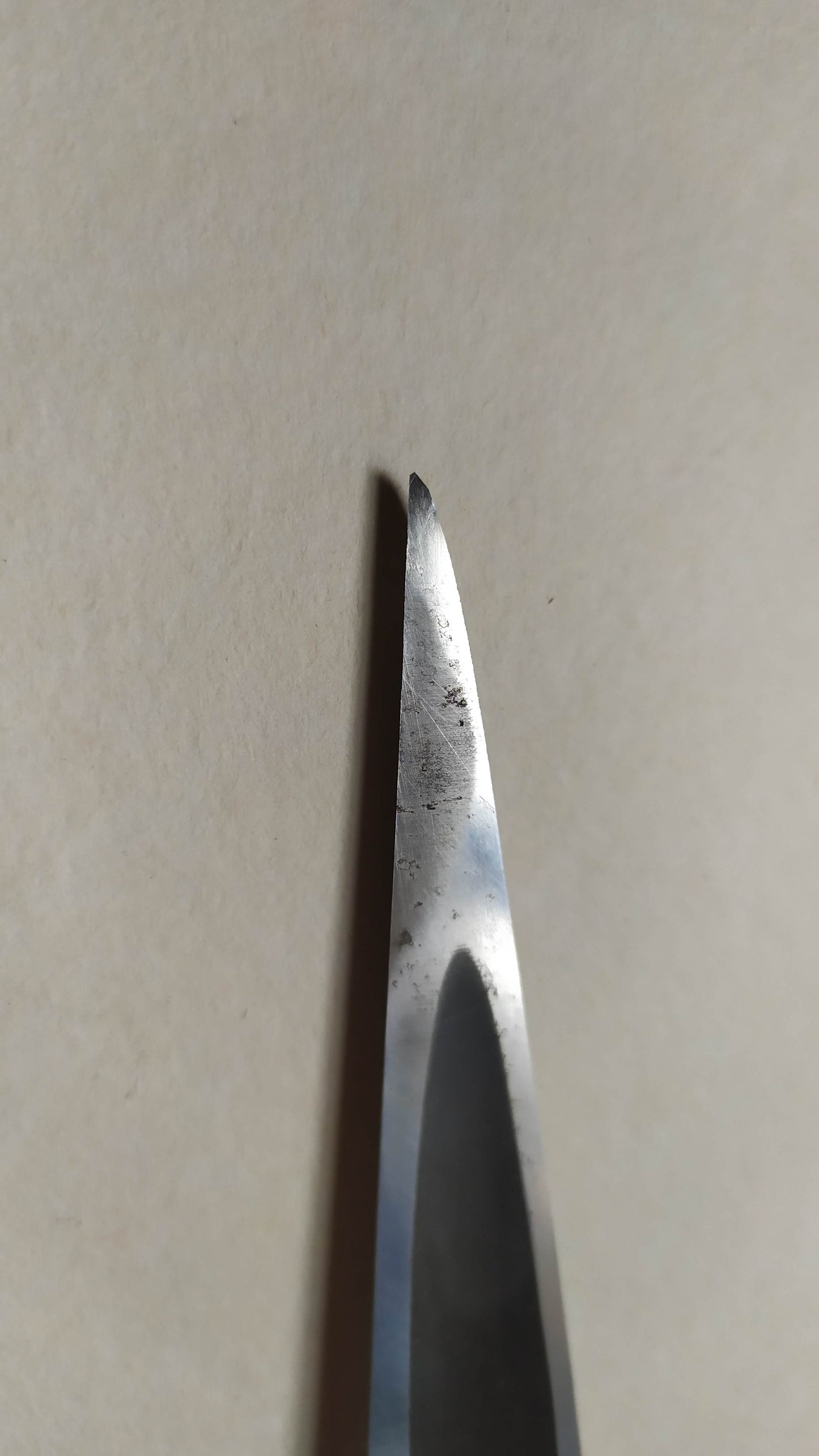 Magnifique Couteau Japonais type Tranchet "Kiridashi" 85mm "Sukemaru"