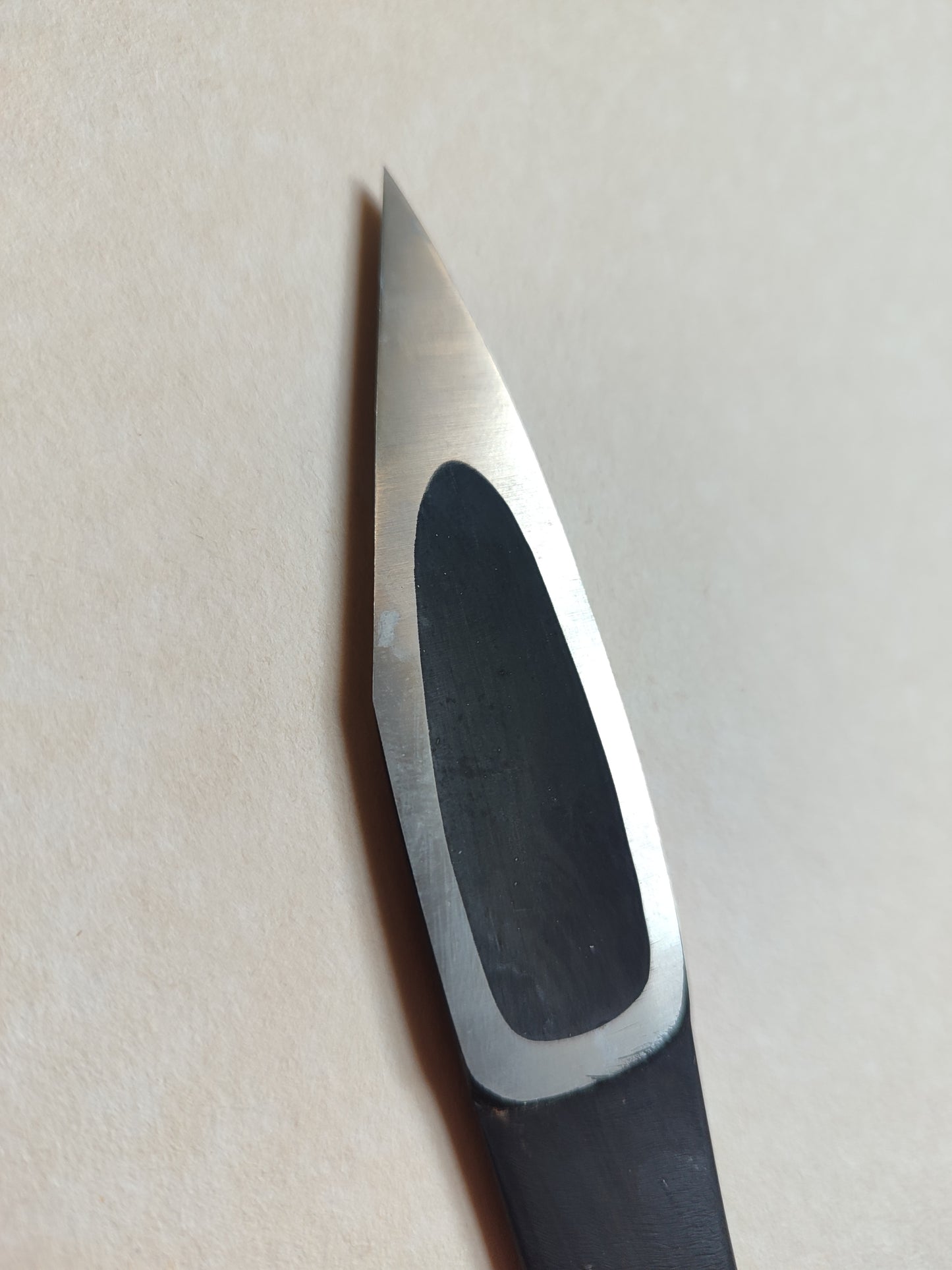 Magnifique couteau japonais type tranchet "Kiridashi" 22mm "Usui Kinzaburo"