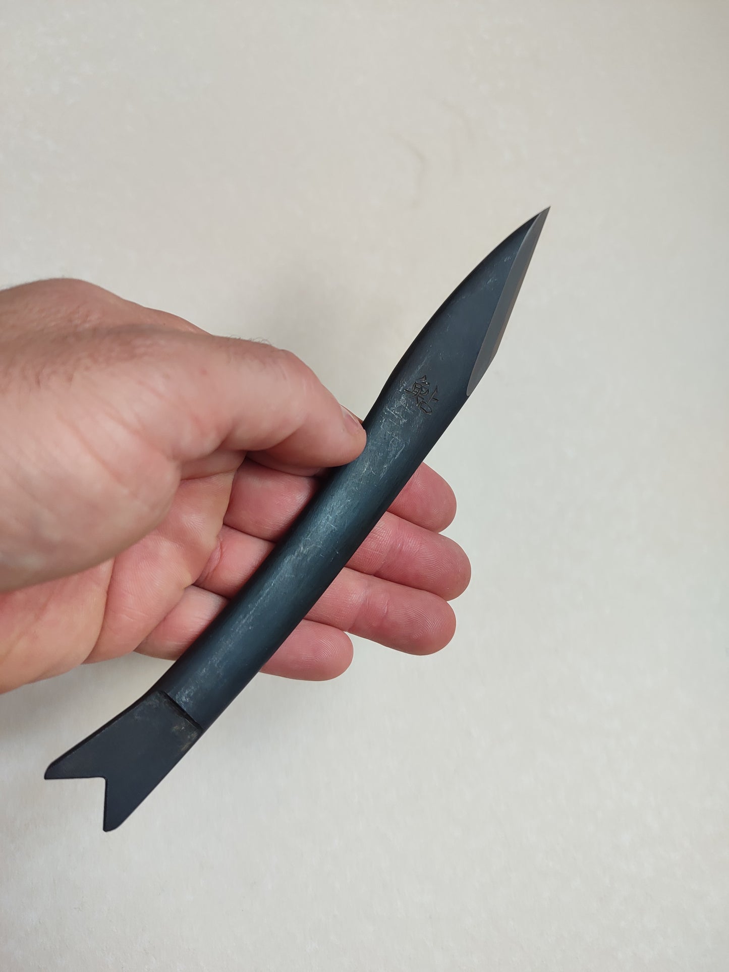 Magnifique couteau japonais type tranchet "Kiridashi" 22mm "Usui Kinzaburo"