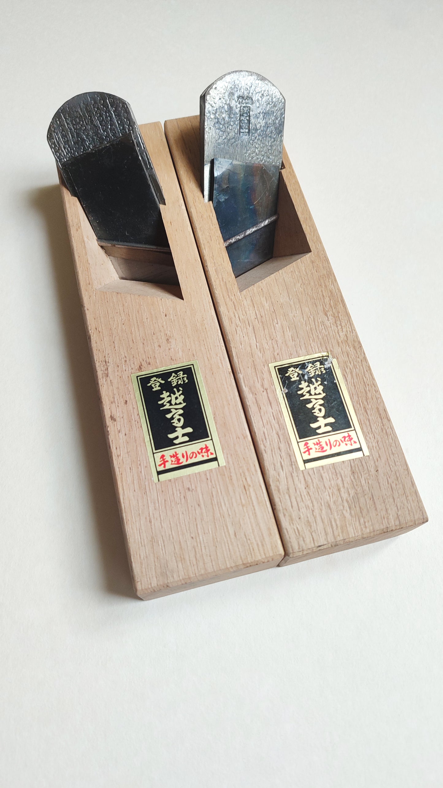 Paire de rabots japonais "Kiwa kanna" 42mm "Fuji"