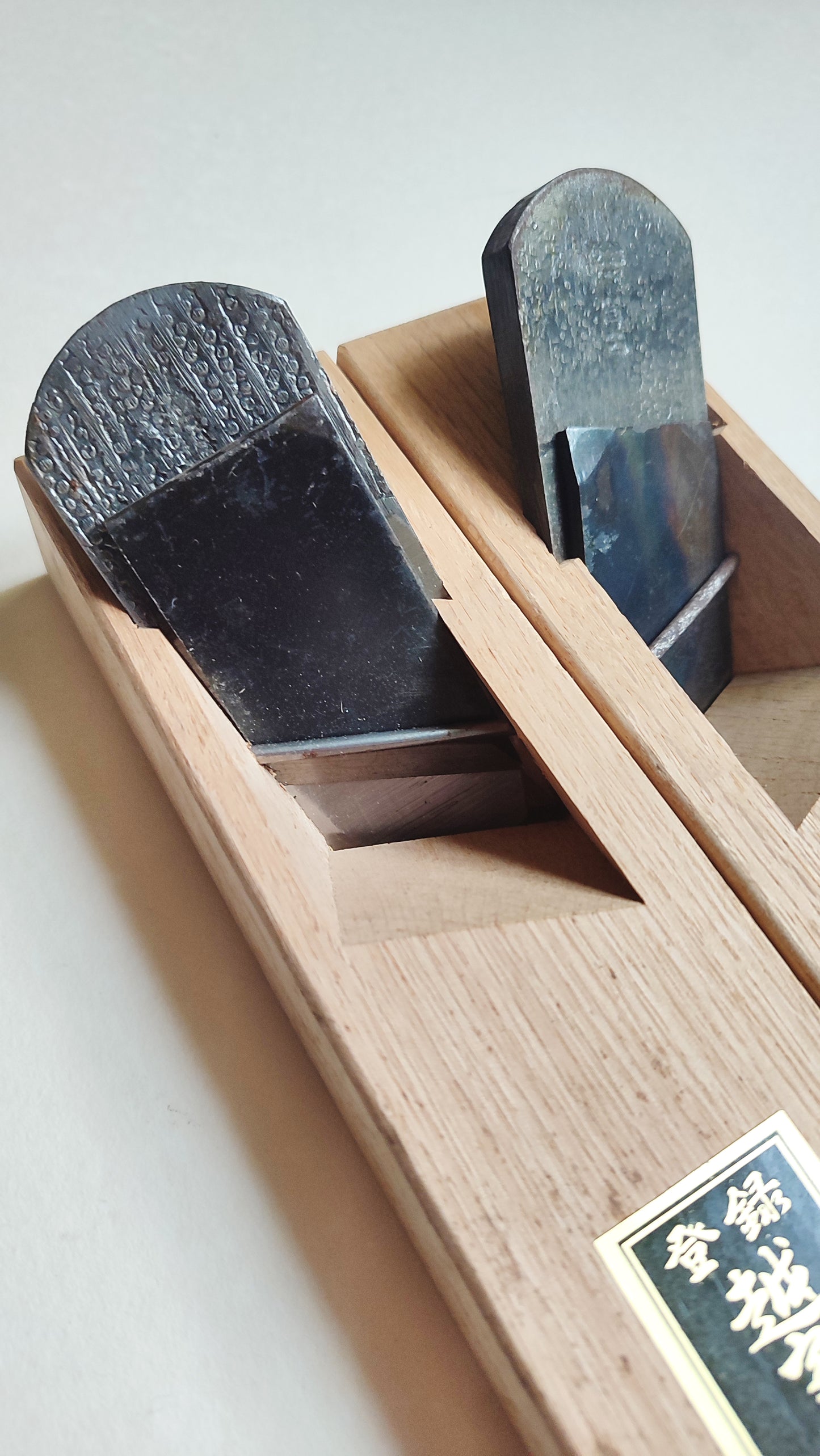 Paire de rabots japonais "Kiwa kanna" 42mm "Fuji"