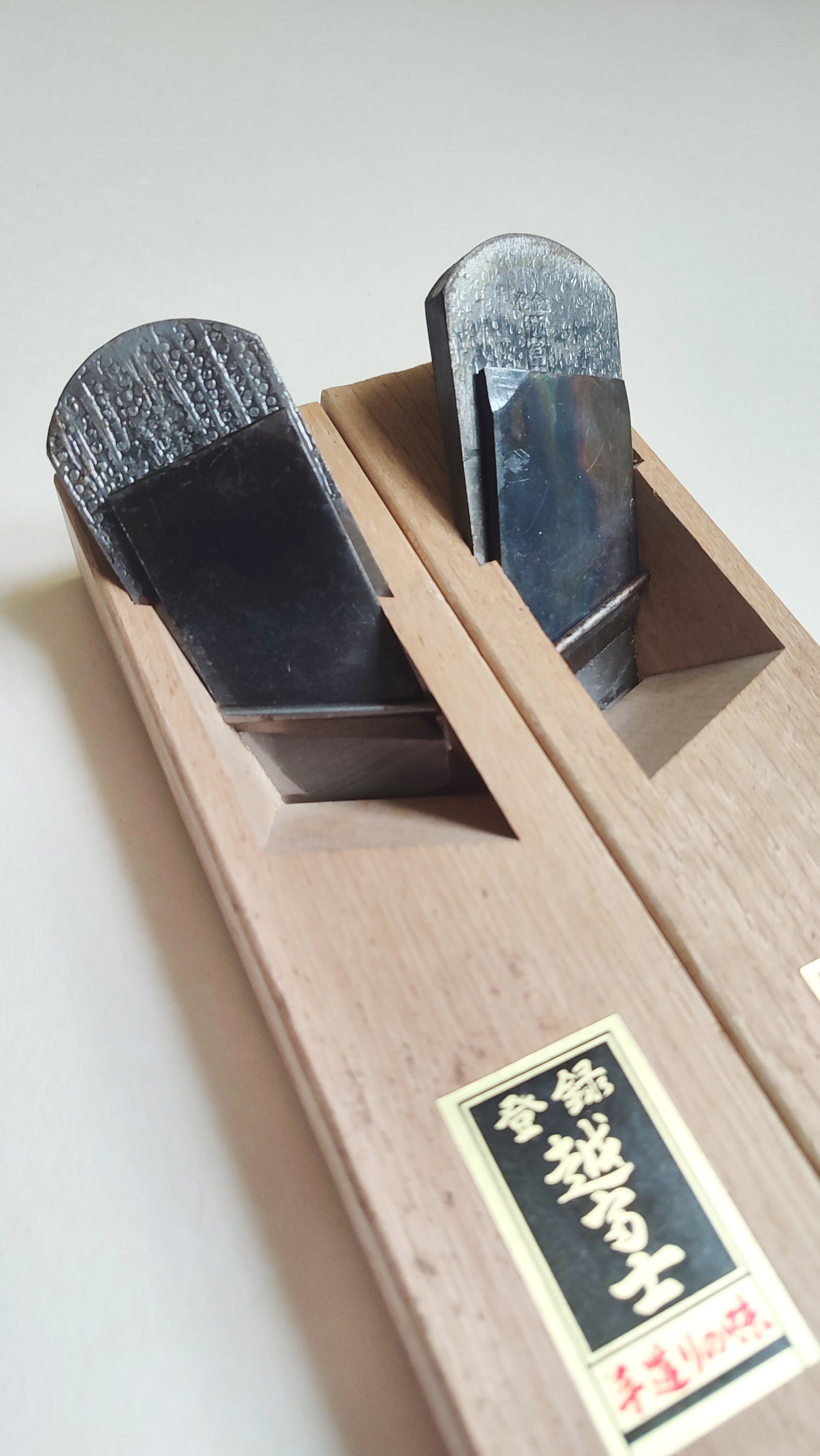 Paire de rabots japonais "Kiwa kanna" 42mm "Fuji"