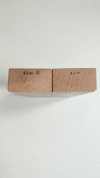 Paire de rabots japonais "Kiwa kanna" 42mm "Fuji"
