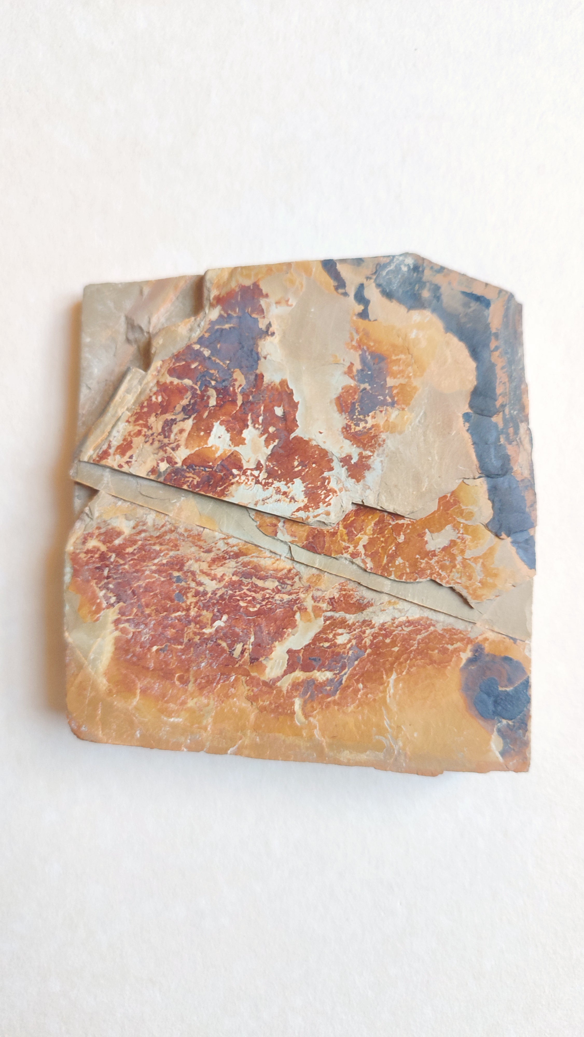 Petite pierre d'affûtage naturelle japonaise JNAT "Koppa"  95 X 93 X 21 mm "Nakayama"