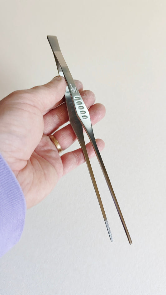 Pince de service pour la cuisine "Tweezers" 200mm INOX