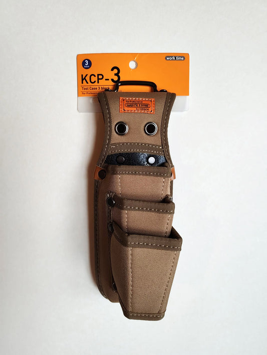 Porte outils large "Kozuchi KCP-5" 3 compartiments