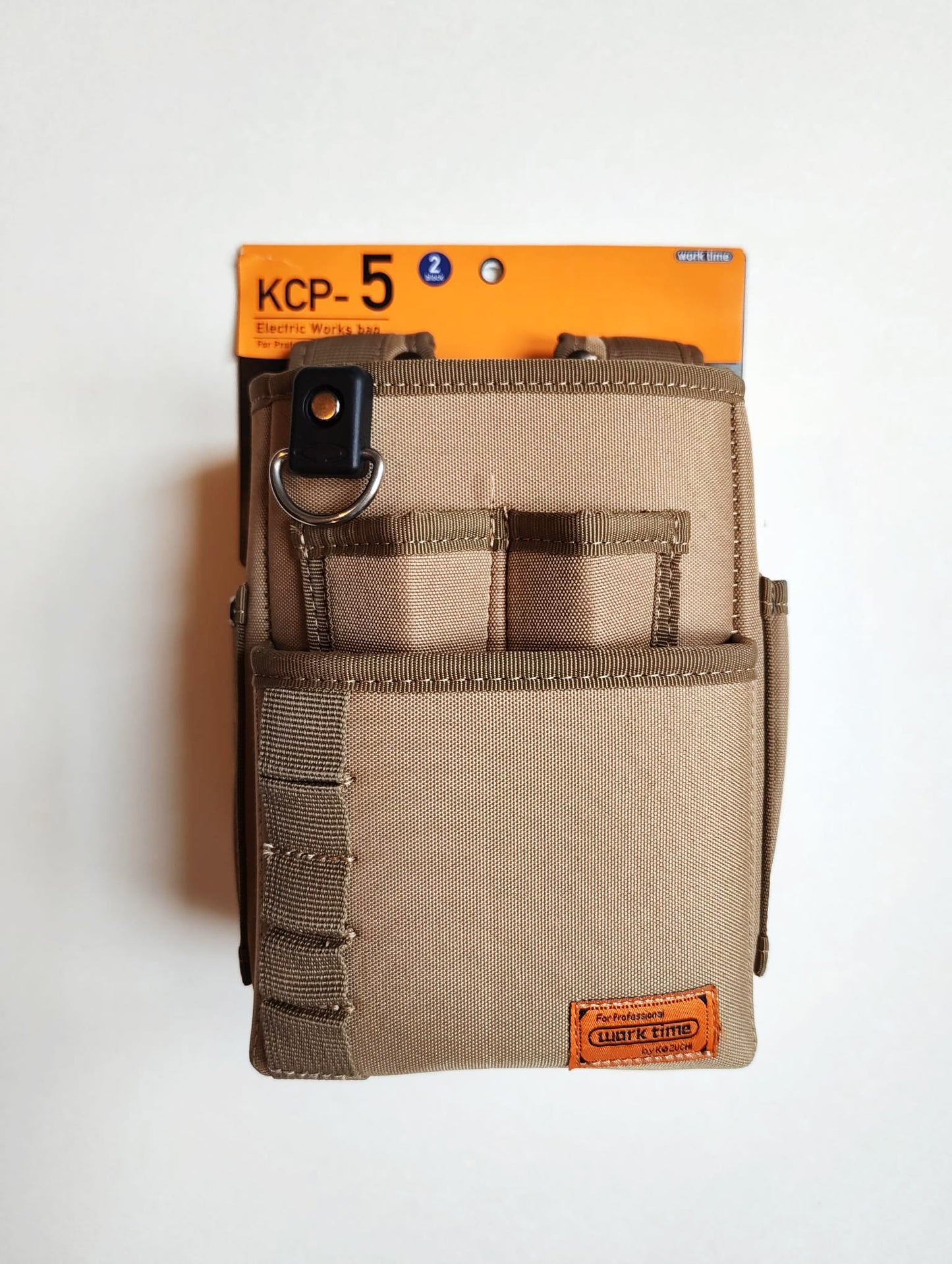 Porte outils large "Kozuchi KCP-5" 2 compartiments