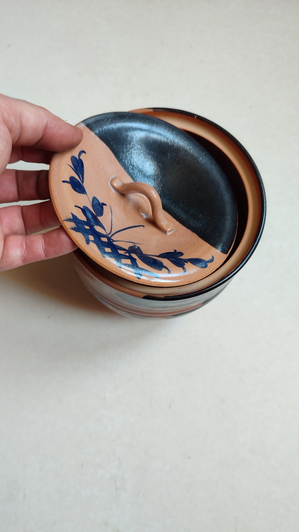 Jarre à eau pour la cérémonie du thé "Mizuya Tsubo" 145mm
